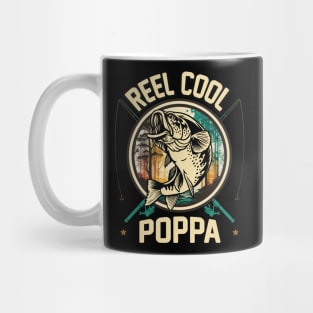 Reel Cool Poppa Fishing Gift Mug